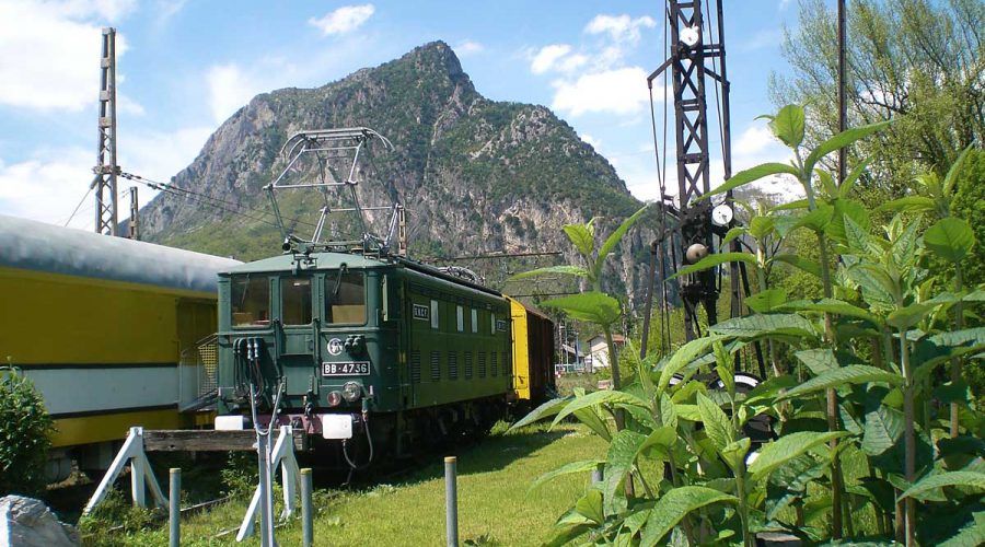 Locomotive BB 4736 Reve Magie Rail tarascon ariege