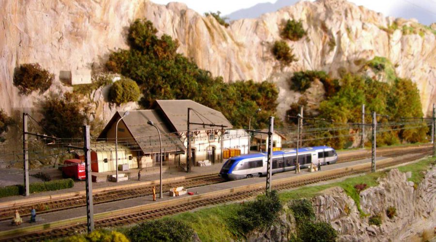 maquette reve magie rail tarascon ariege